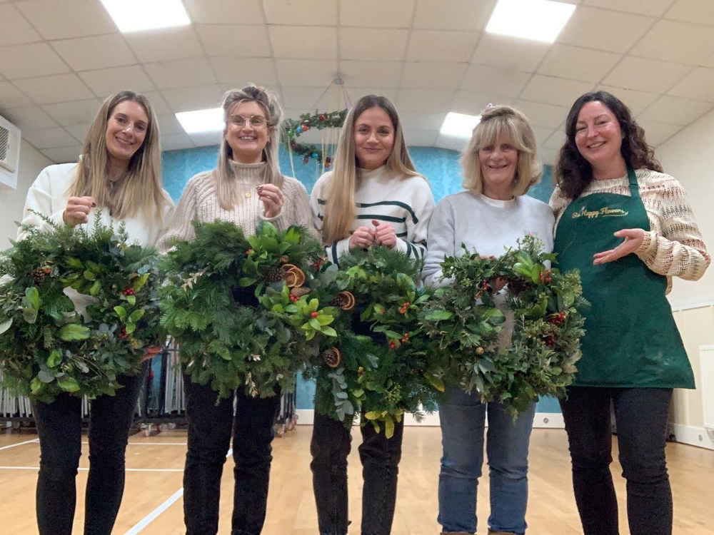 Bee Happy Flowers Middevon Workshops Arrangements 10